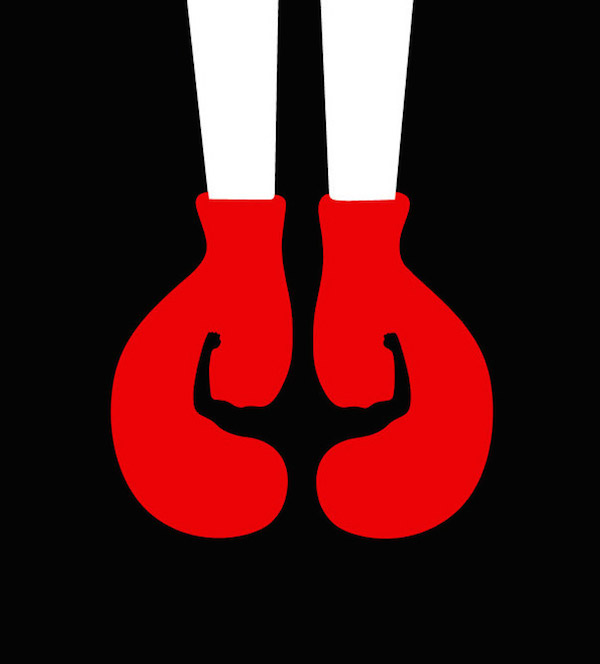 Negative Space Art - Power to the individual