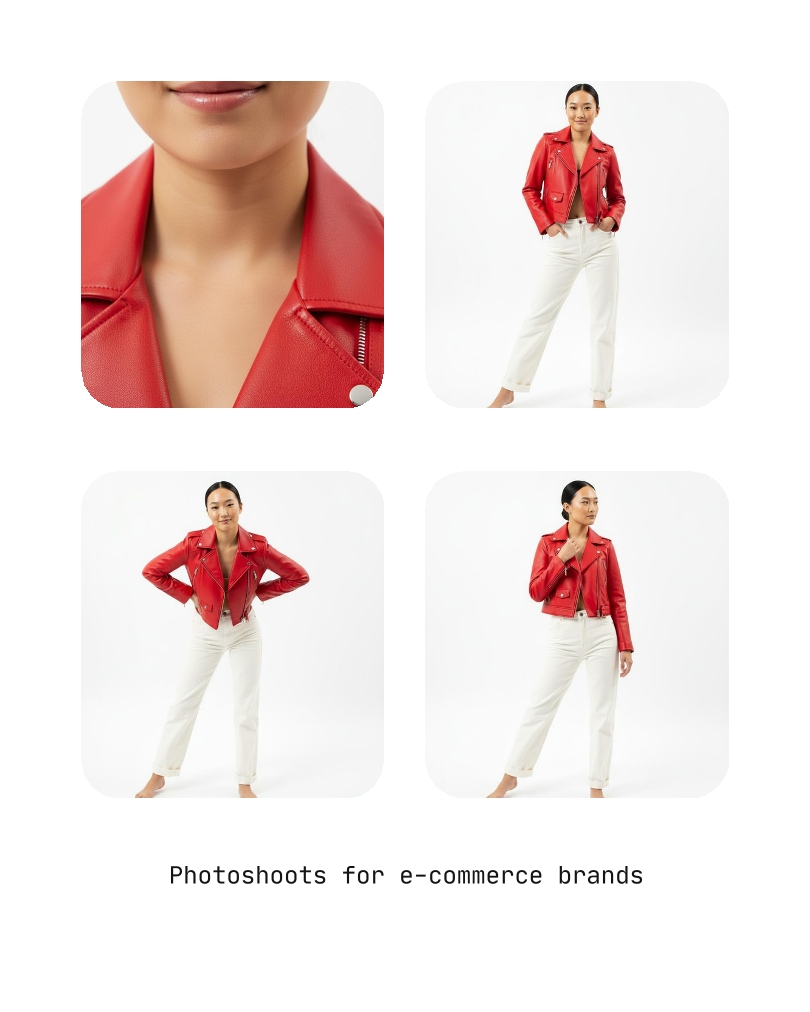 AI Clothing Photoshoots with Nano Banana AI fashion and apparel photography for e-commerce brands