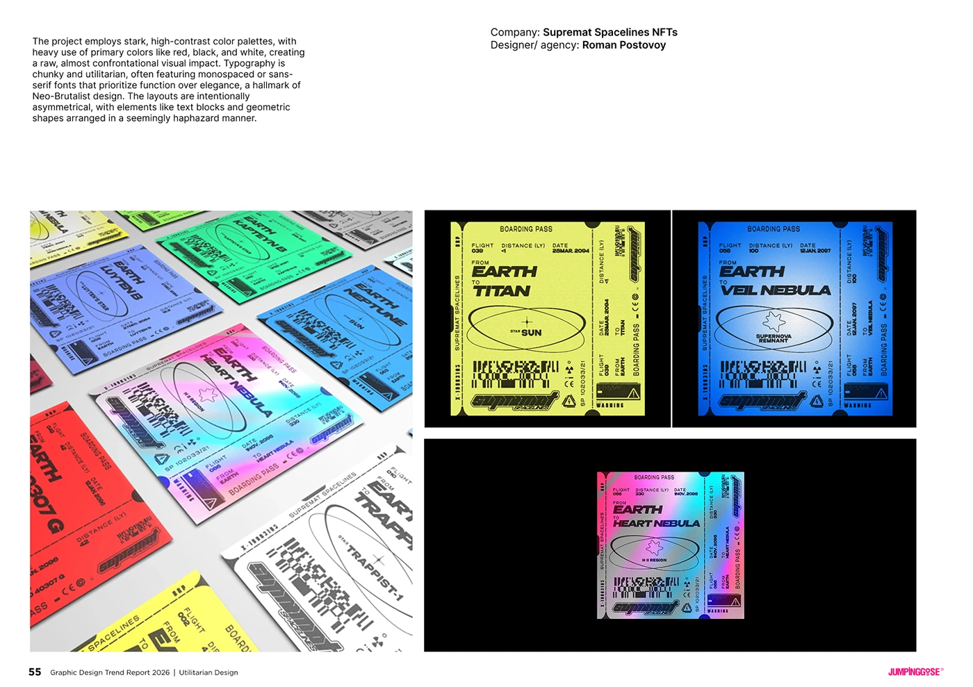 Bold utilitarian graphic design using grids, labels, and clear visual hierarchy