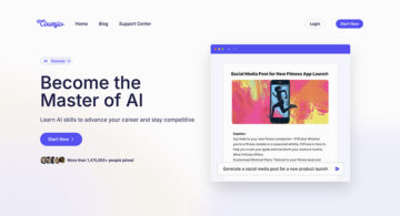 Coursiv AI course interface showing AI learning and content creation tools