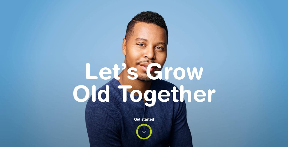 Walgreens Let’s Grow Old Together campaign website design