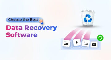 5 Popular Free Data Recovery Software Free data recovery software illustration showing deleted files being restored