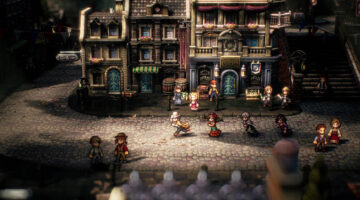 Octopath Traveler II HD-2D game art