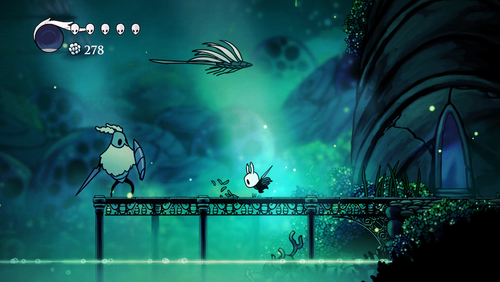 Hand-Drawn Art in Hollow Knight Hollow Knight hand-drawn 2D game art