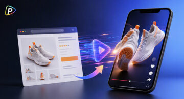URL to video ads for ecommerce product listings