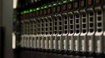 Web hosting server infrastructure in a data center