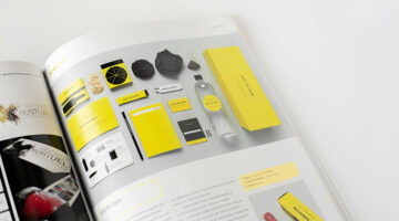 Brand identity design showcasing consistent visual branding and its impact on business value